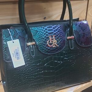 Luxurious Emerald Green Satchel by